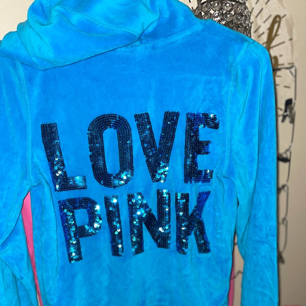 Bling zip up